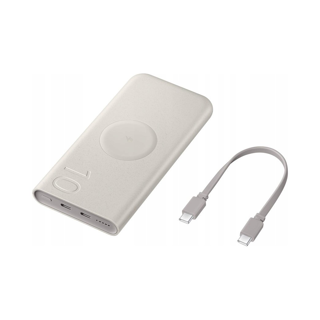 Powerbank Samsung EB-U2510XU 10000 mAh 25W 2xUSB-C beżowy/beige