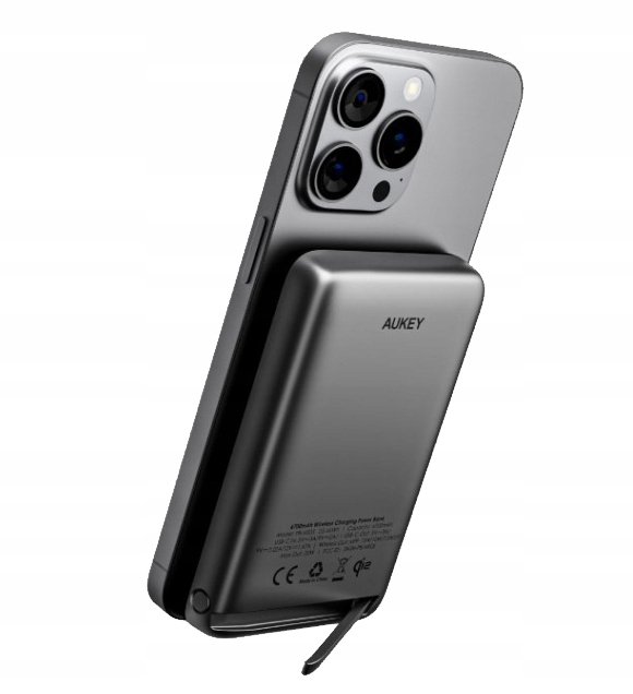Powerbank 10000mAh AUKEY PB-MS06 MagSafe USB-C Qi Bezprzewodowy 30W