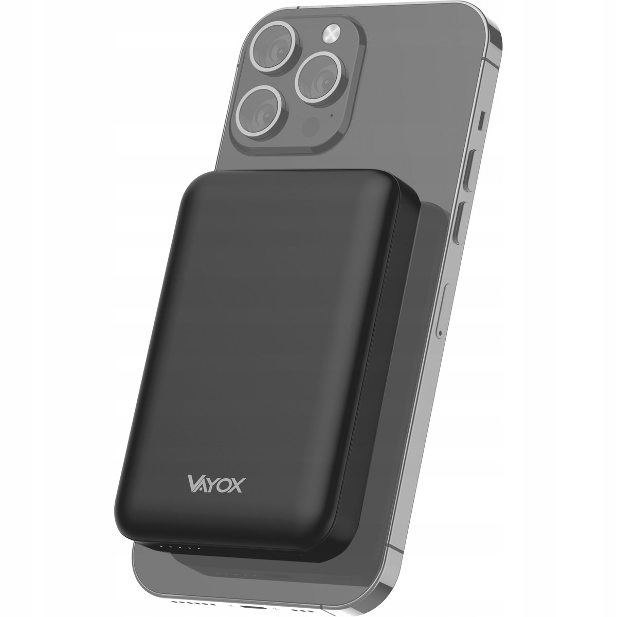 POWERBANK 10000mAh Z MAGSAFE INDUKCYJNY SZYBKI 20W USB C POWER BANK VAYOX