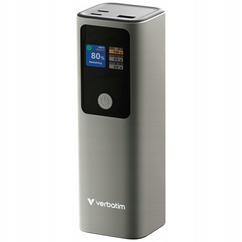 Powerbank Verbatim Charge 'n' Go 27000mAh USB-A USB-C PD 3.1 Gray