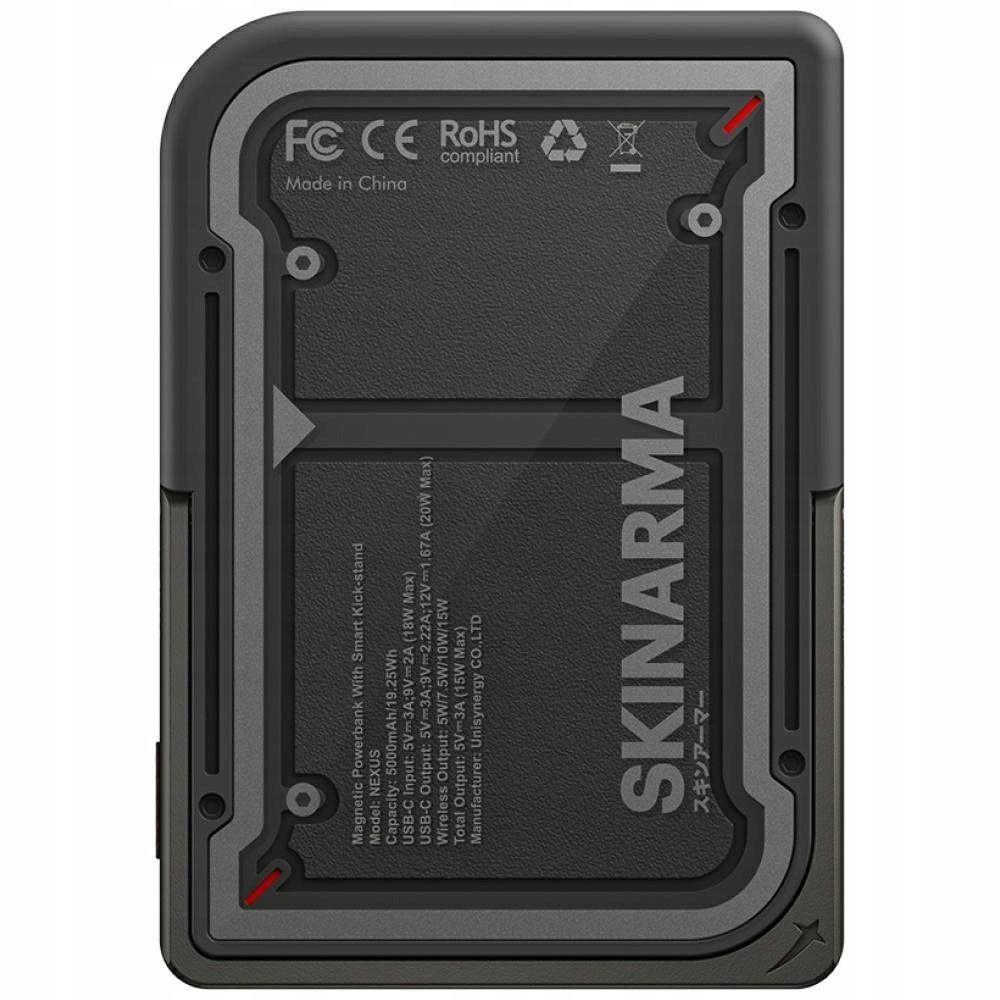 Powerbank Skinarma Nexus Mecha Magnetic Kick-Stand 5000mAh 20W PD USB-C Mag
