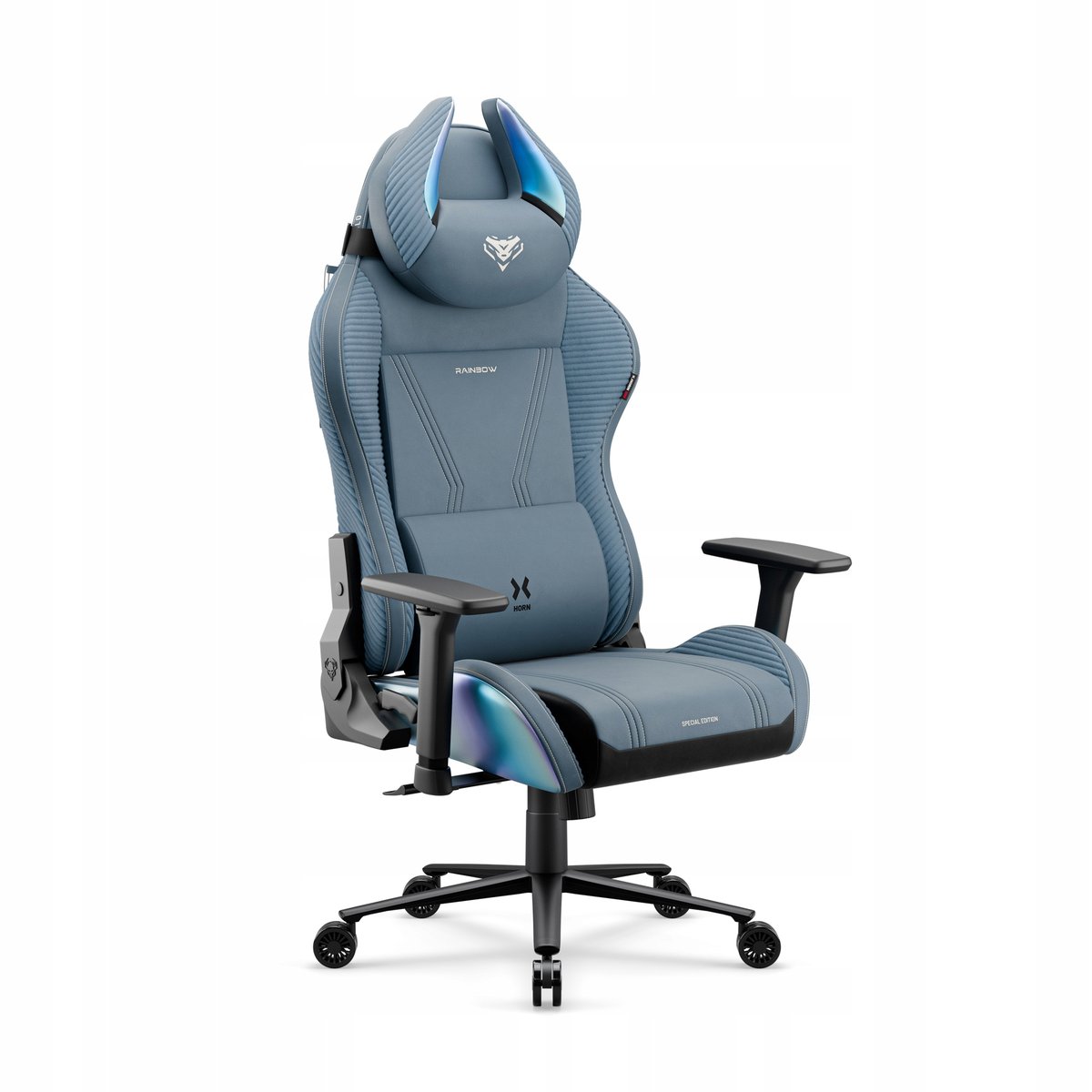 Fotel Gamingowy Materiałowy X-Horn 2.0 Normal DIABLO Rainbow Blue