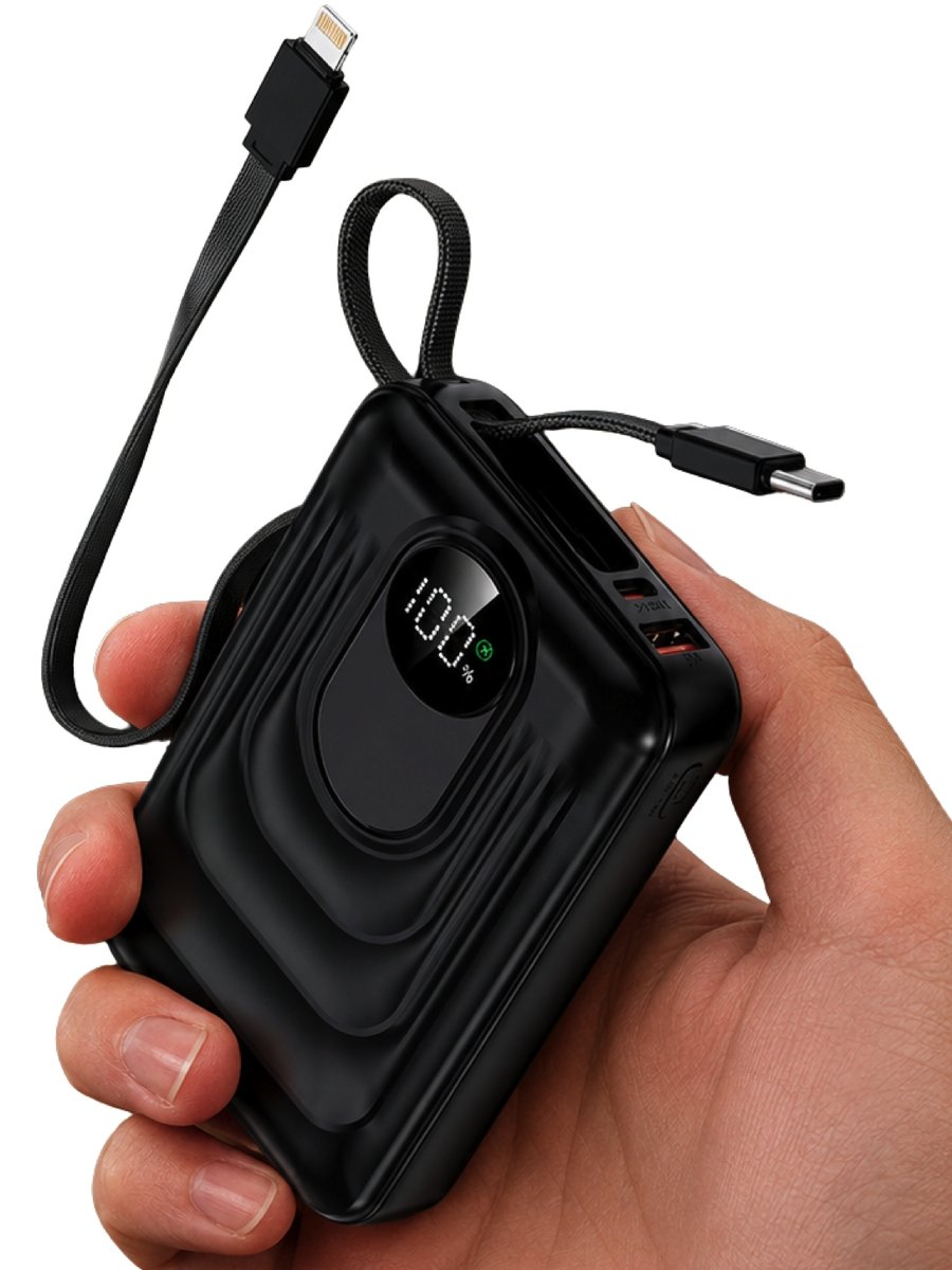 POWERBANK 20000mAh VOPTIX CK-059 22.5W LCD KABLE iPhone Android PD SAMOLOT