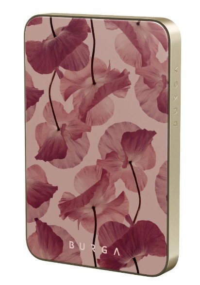 BURGA Tender Kiss Gunmetal Magnetic Power Bank 5000