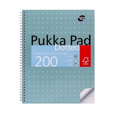 Zeszyt w kratkę A4 Pukka Pad 100 kartek
