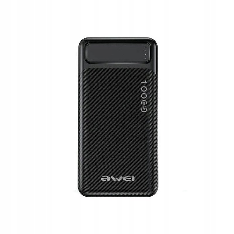 POWERBANK 10000mAh 2 x USB POWER BANK P5K czarny