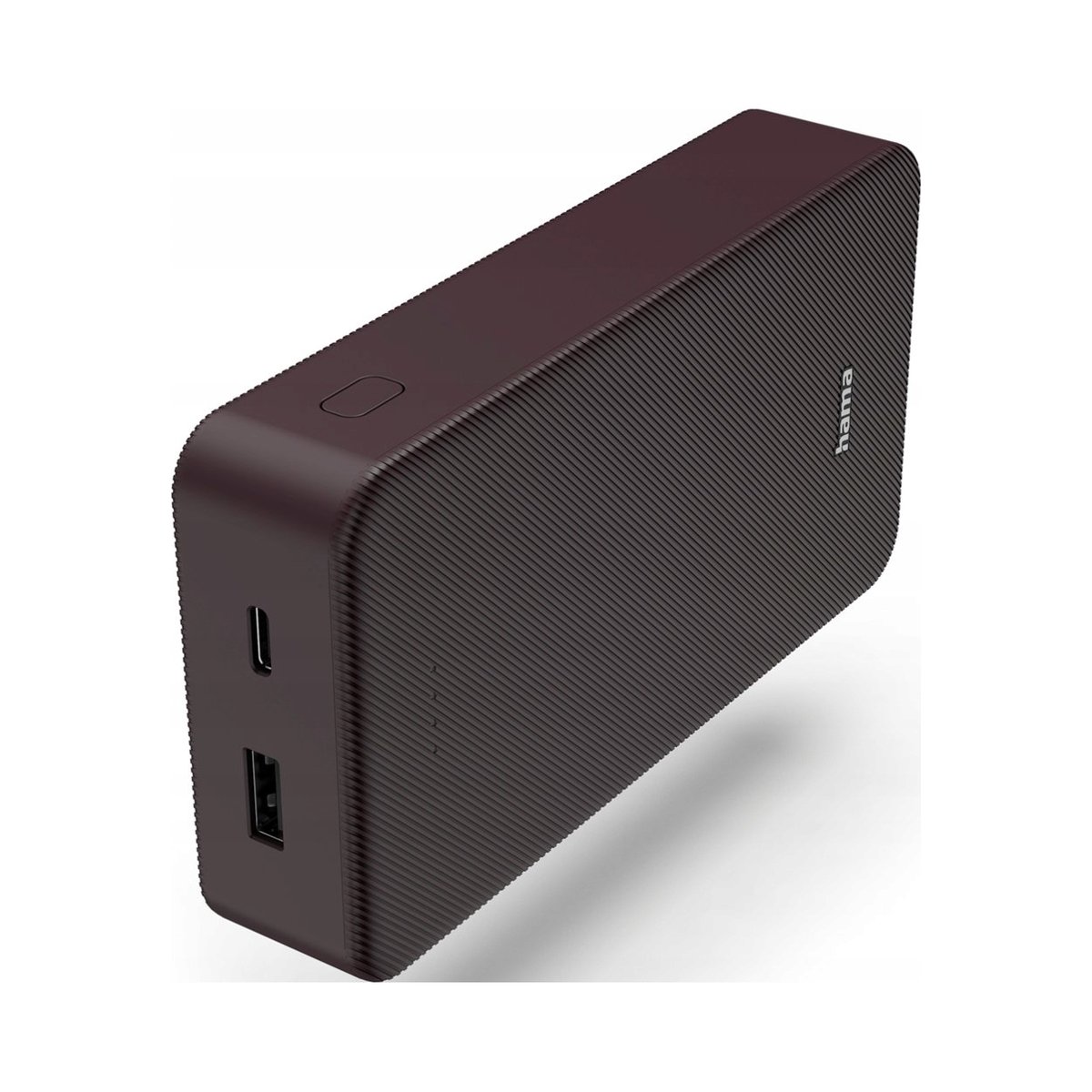 Powerbank Hama Color 20 Powerpack 20000 mAh bordowy
