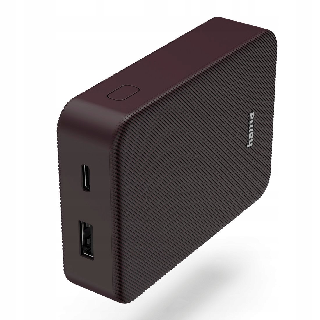 Powerbank Hama Color 10 Powerpack 10.000 mAh bordowy