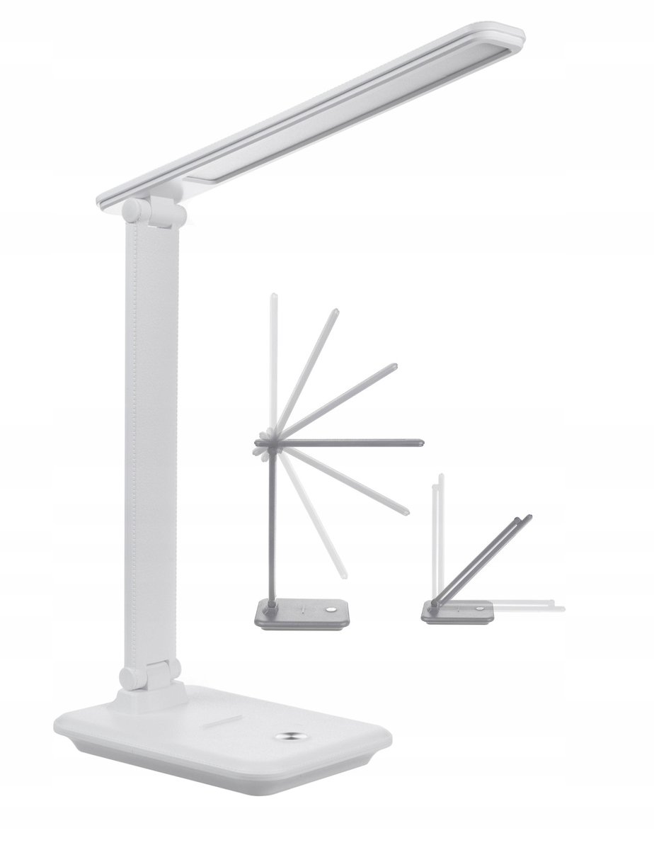 Lampka biurkowa LED lampa szkolna dla dzieci 9W regulowana 3 barwy Zasilacz
