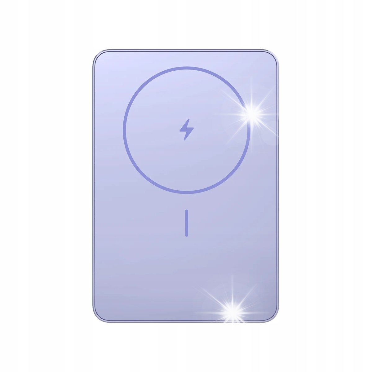 Powerbank indukcyjny Xiaomi 22.5W Super Slim Magnetic 5000mAh Fioletowy