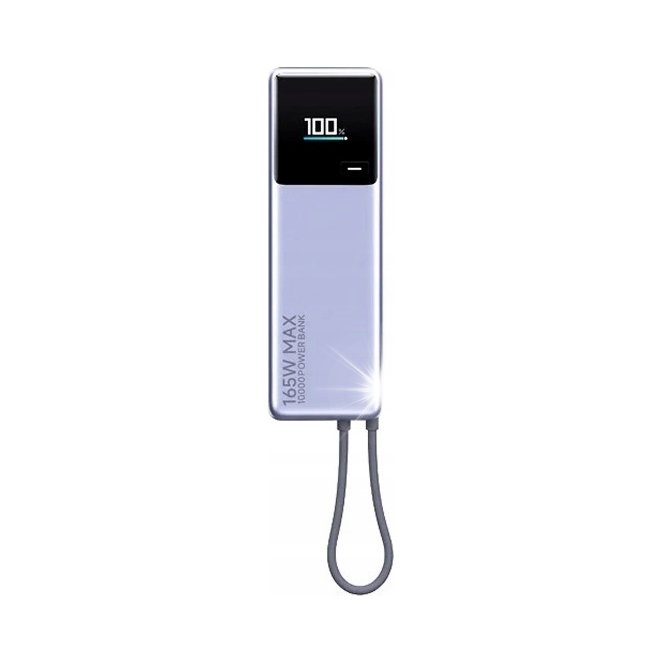 Powerbank z kablem Xiaomi 165W Power Bank 10000mAh Integrated Cable Gray