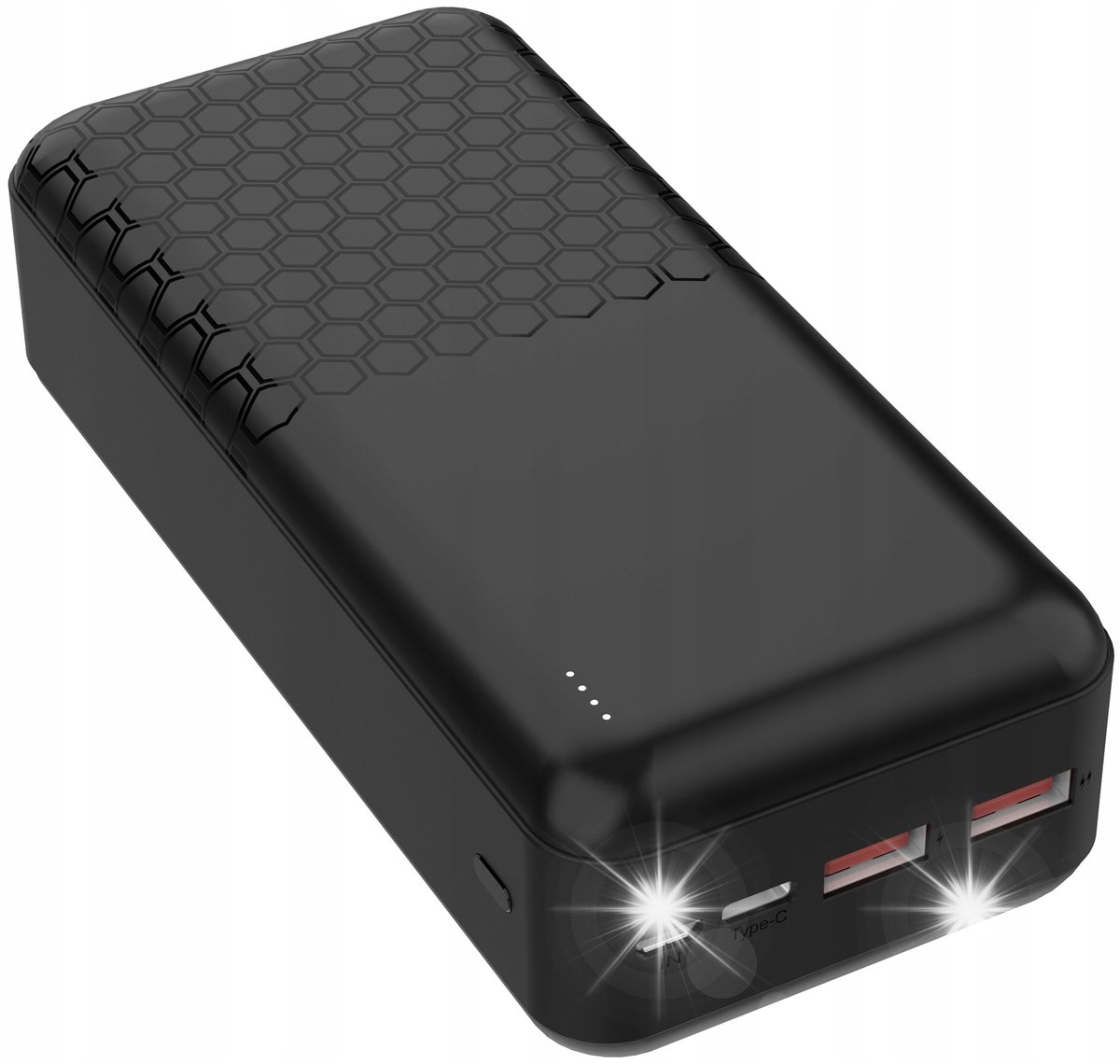 Power-bank 30000mAh 2xUSB USB-C PD 3.0 QC 3.0 LED DUŻY akumulator WYDAJNY