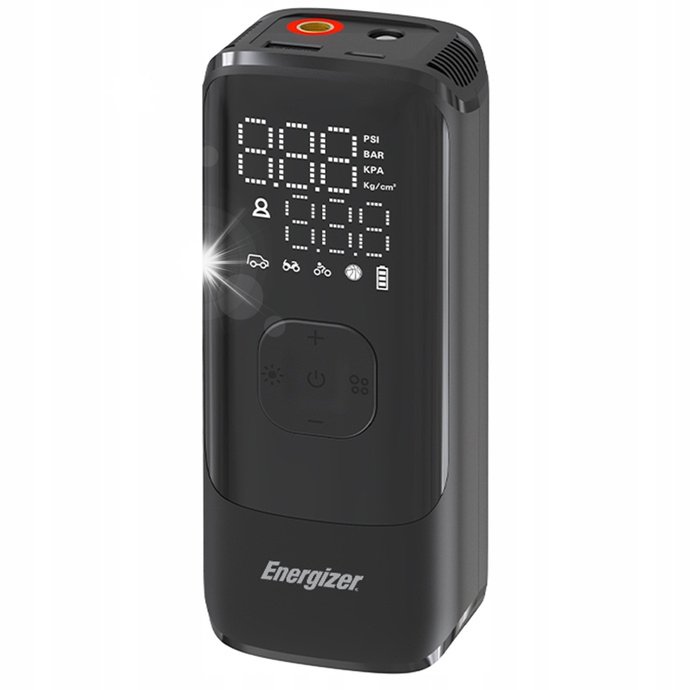 Powerbank kompresor Energizer PAC4000 2000mAh 15W 150 PSI 1x USB-C 1x USB-A