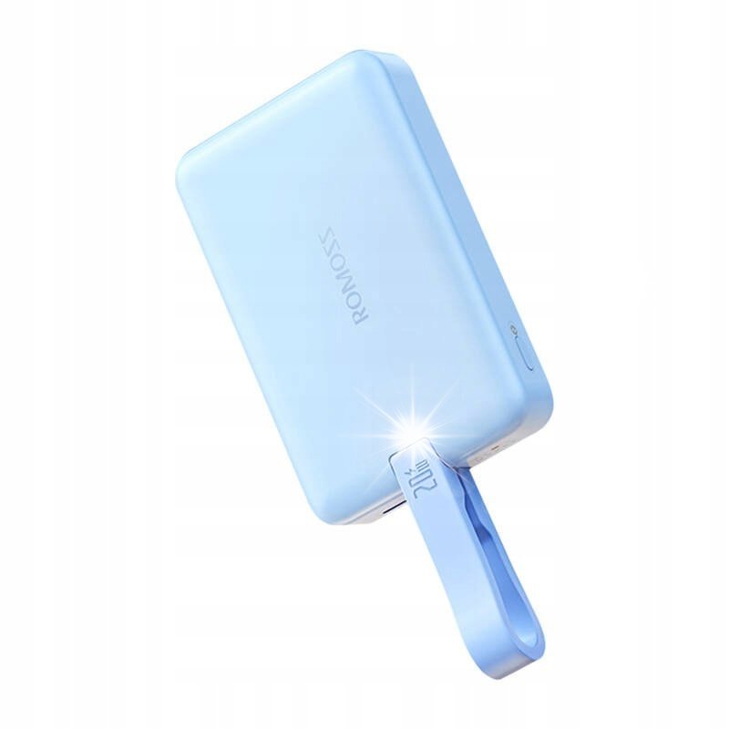 Powerbank Romoss WMS10 10000mAh 20W USB-C +kabel Lightning Magsafe magnes