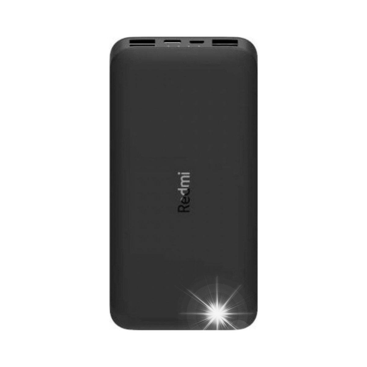 Powerbank Redmi 20000mAh Czarny 18W USB-C 2x USB