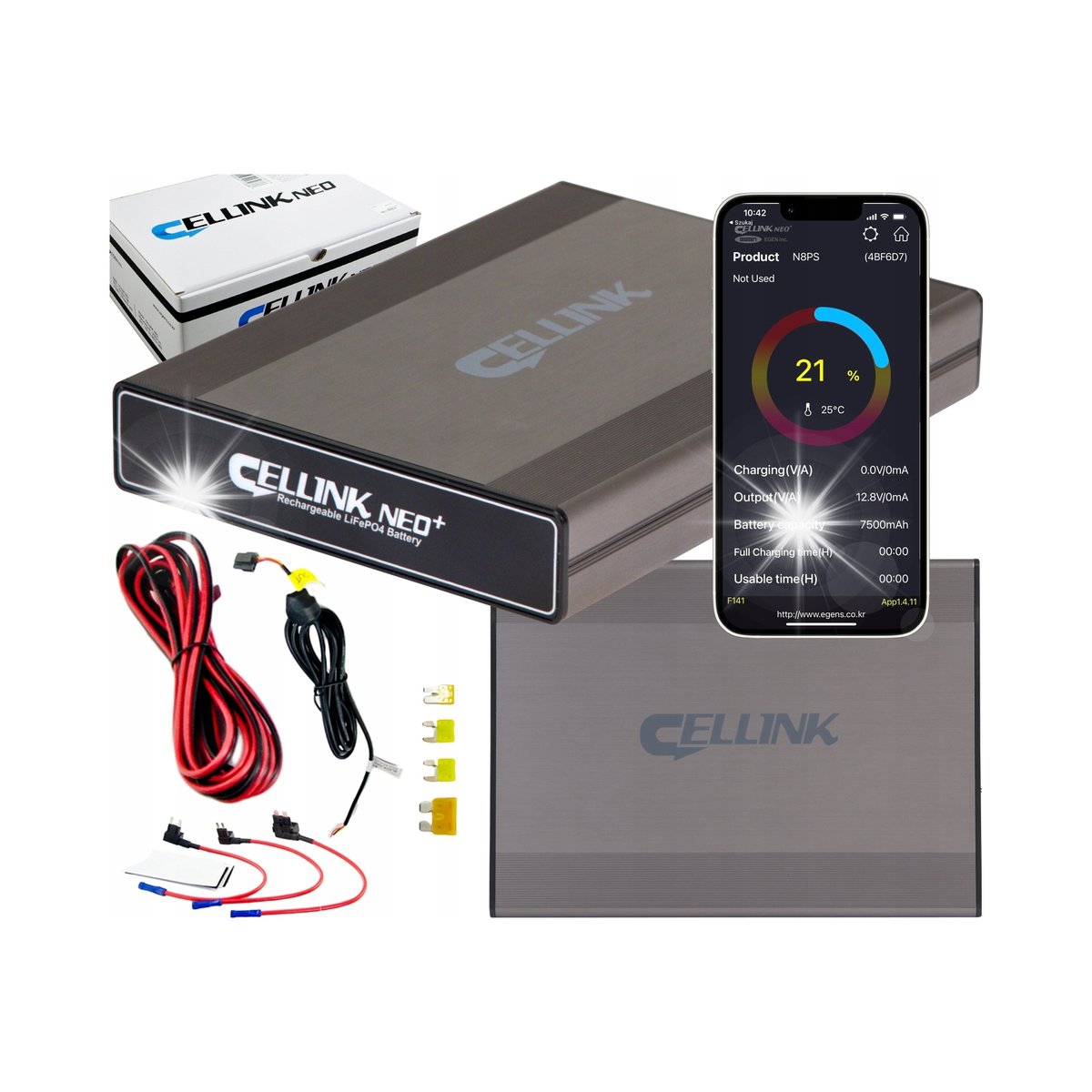 Powerbank do KAMER SAMOCHODOWYCH Cellink NEO8+S / Cellink