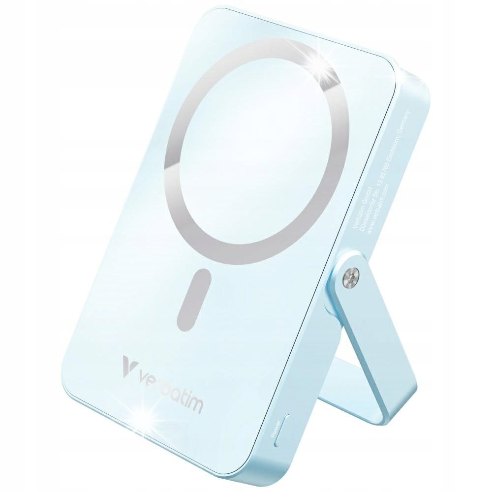 Powerbank Verbatim Charge'n'Go niebieski magnetyczny 10000mAh USB-C PD QC