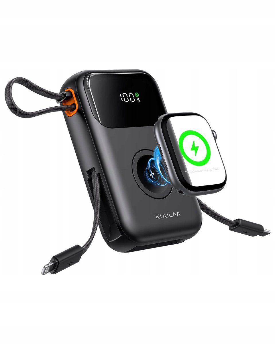 Powerbank Kuulaa 10000 mAh czarny