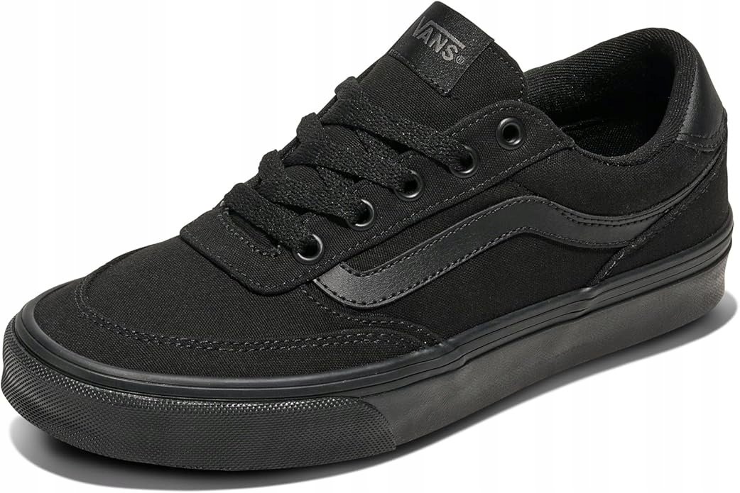 VANS CZARNE NISKIE TRAMPKI DAMSKIE Z MATERIAŁU 39 6LA