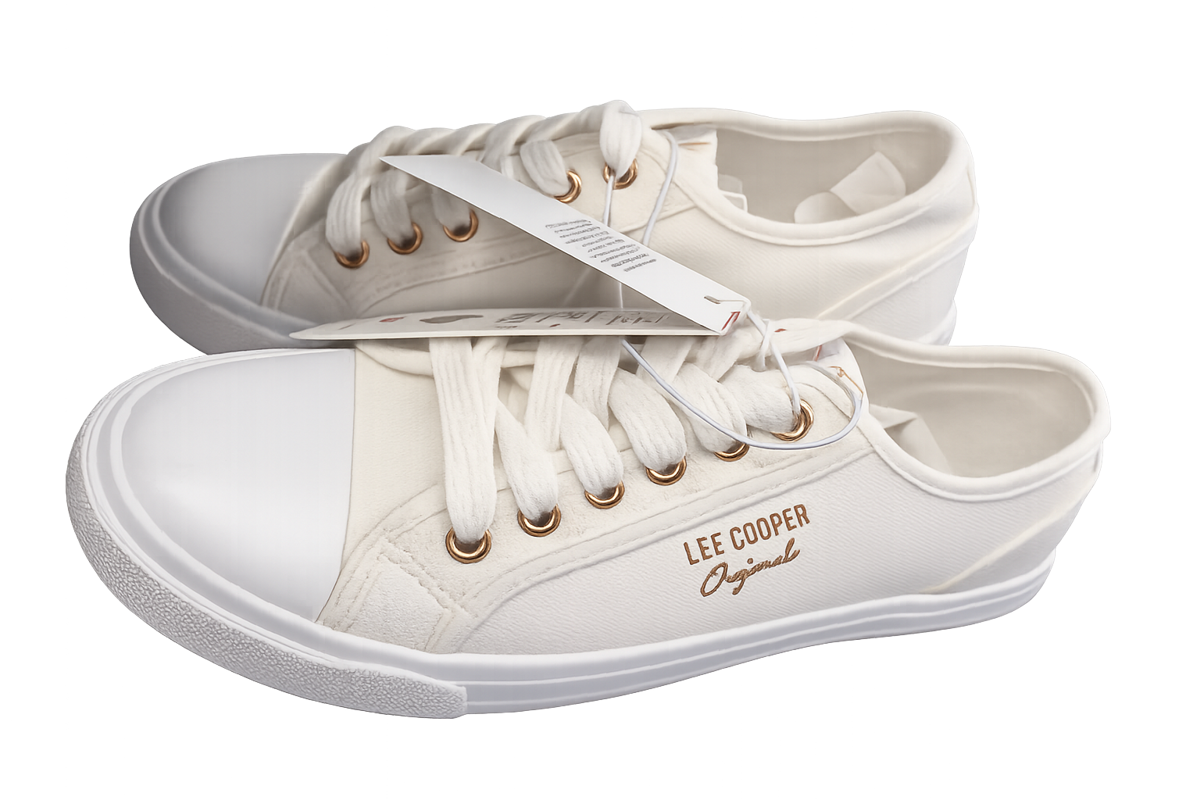 TRAMPKI DAMSKIE LEE COOPER TENISÓWKI MATERIAŁOWE NA LATO 39