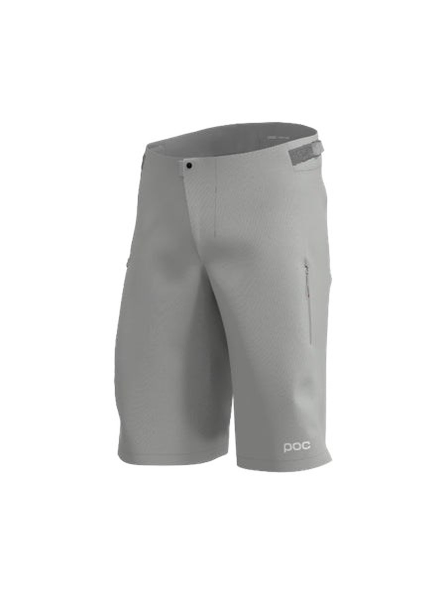 Spodenki rowerowe POC Motion Shorts jasny szary XL