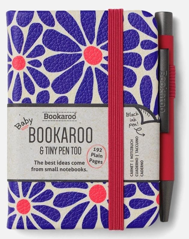 Bookaroo Notatnik A7 z długopisem - stokrotka