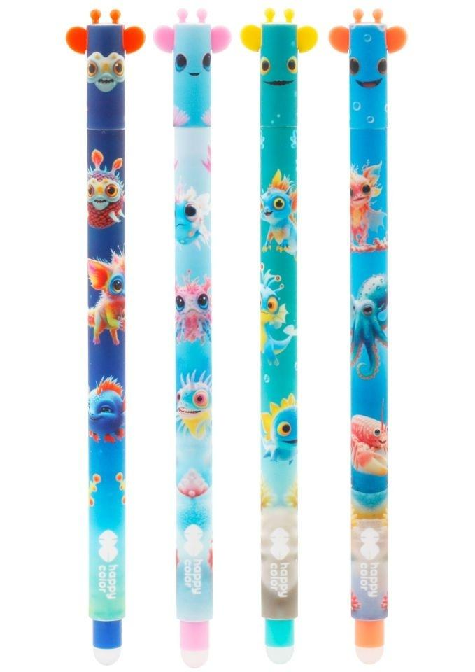 Długopis wymazywalny Aqua Cuties 0,5 mm niebieski 12 sztuk