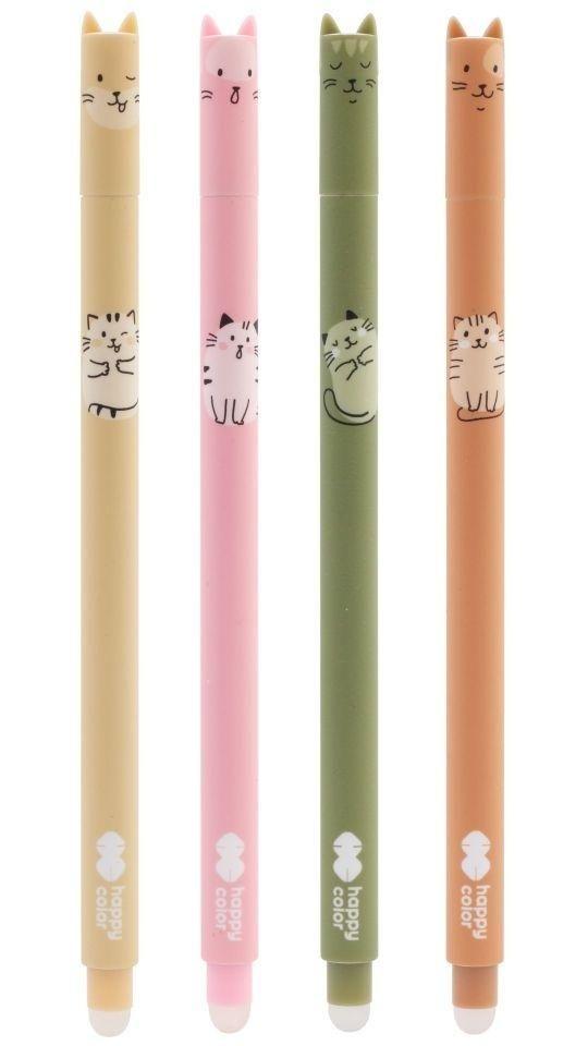 Długopis wymazywalny Warm Kitty 0,5 mm niebieski 12 sztuk