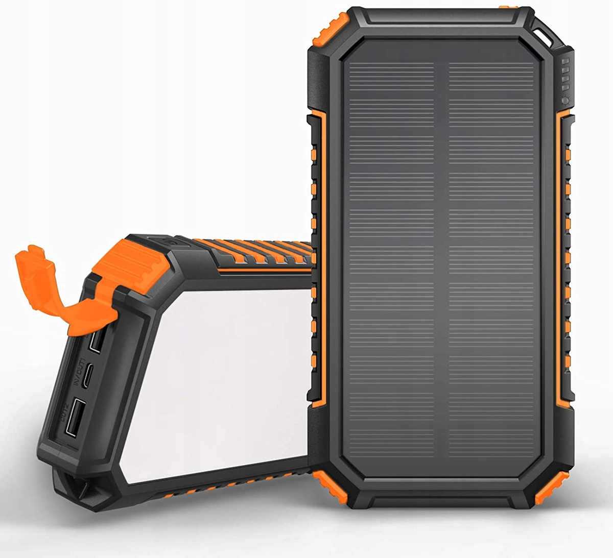 Solarny powerbank 26800mAh z latarką LED 3 wyjścia