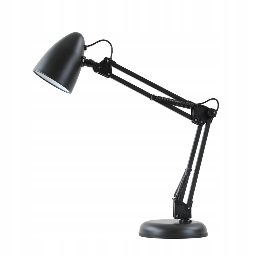 Lampka biurkowa szkolna czarna loft do czytania książek dla dzieci - NOTARI