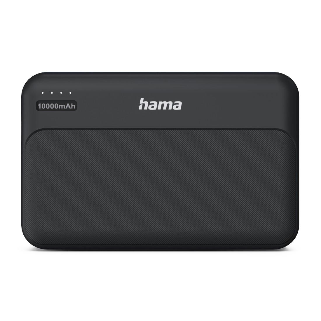 Powerbank Hama Power Pack Pocket 10 10000 mAh 2x USB-A antracytowy