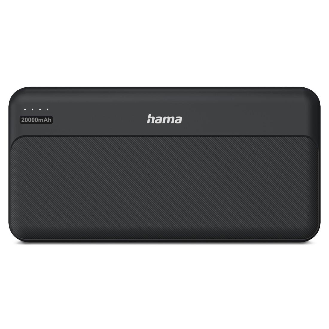 Powerbank Hama Power Pack Pocket 20 20000 mAh 2x USB-A antracytowy