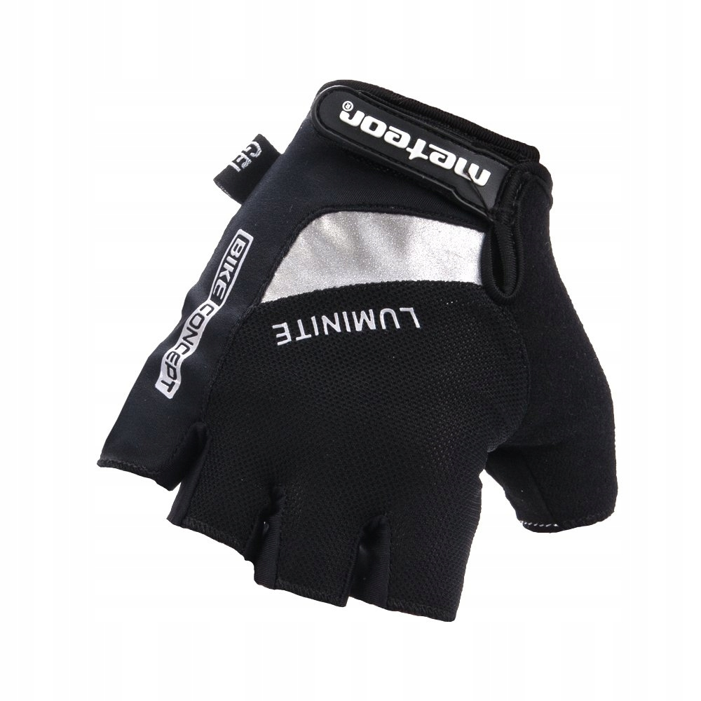 RĘKAWICZKI ROWEROWE NA ROWER KRÓTKIE METEOR GEL GX32 M żelowe elastyczne