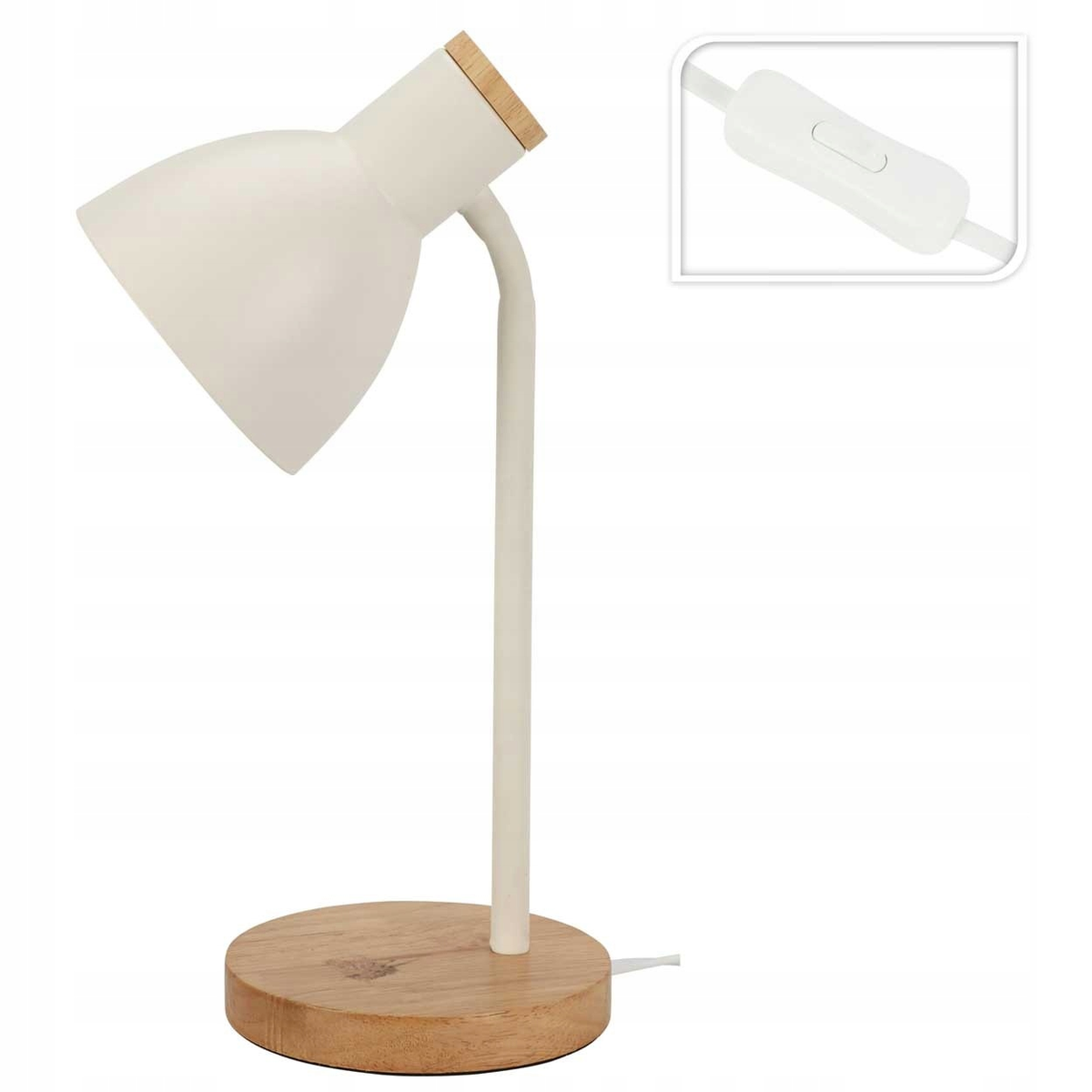 LAMPKA nocna stołowa biurkowa Boho na biurko do czytania pracy Nauki Lampa