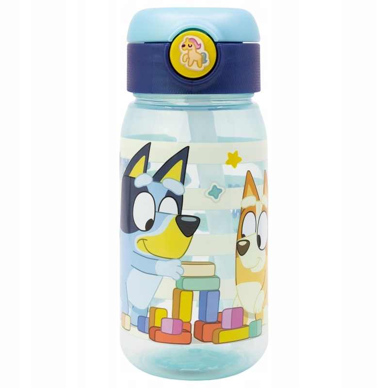 Opinie o Bidon do przedszkola Stor bez BPA zamknięcie ustnik 510ml Bluey i Bingo