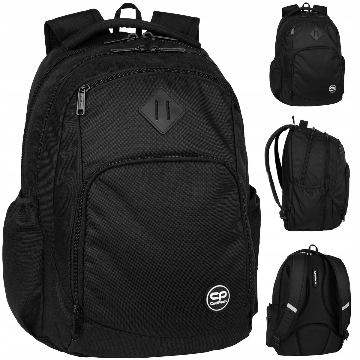 PLECAK SZKOLNY MLODZIEZOWY DLA CHLOPCA COOL PACK COOLPACK CZARNY DUZY 29L