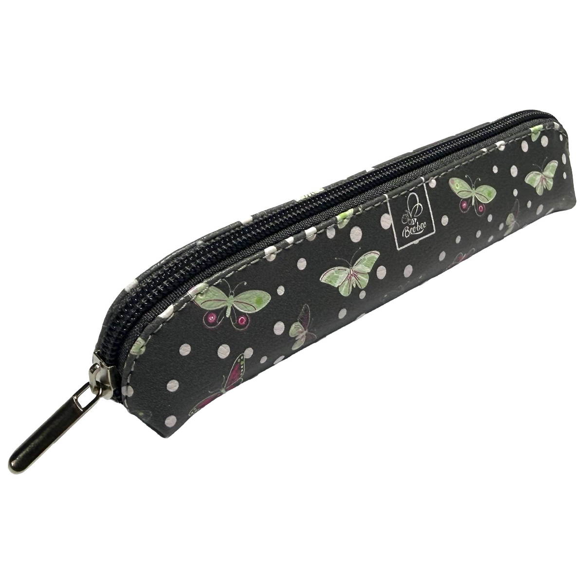 Etui saszetka piórnik mini MOTYLE W KROPKI