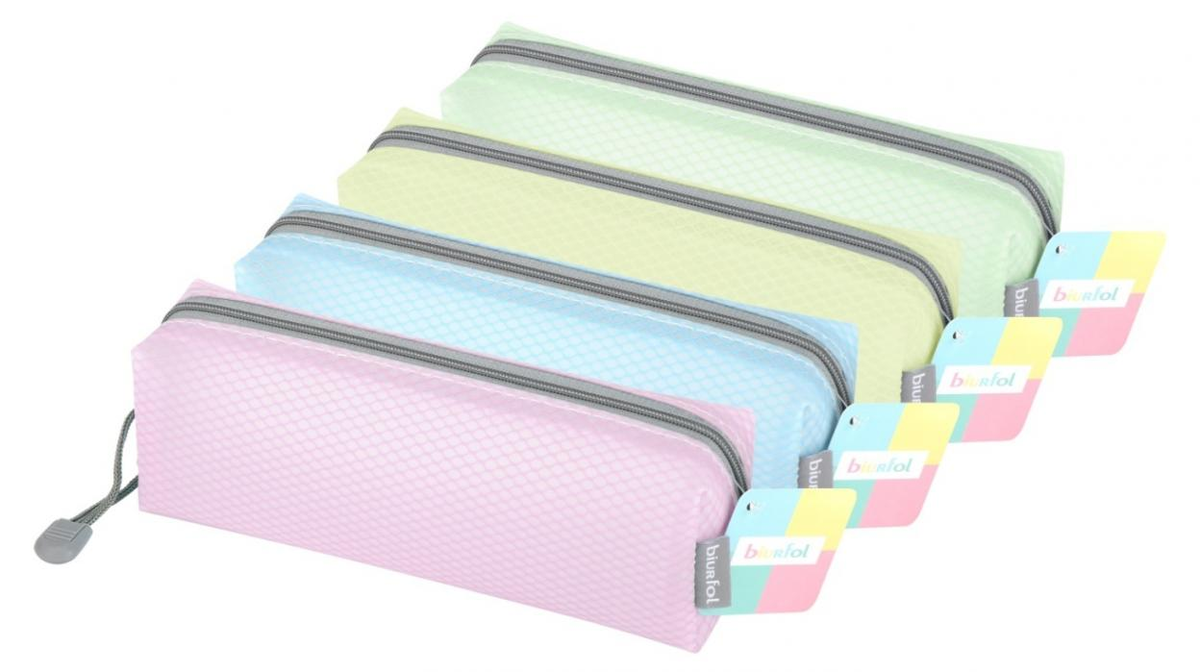 Saszetka przestrzenna DL EVA pastel mix (6szt) - Biurfol