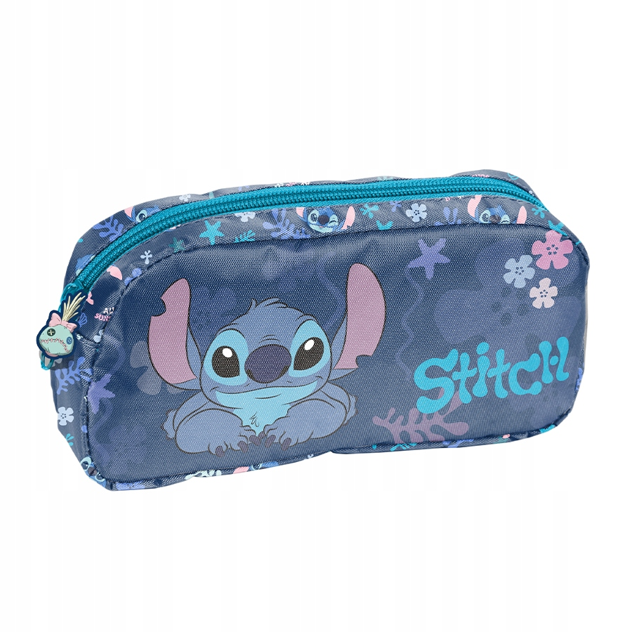 PIORNIK SZKOLNY SASZETKA LILO I STITCH STICH NIEBIESKI DLA DZIEWCZYNKI TUBA