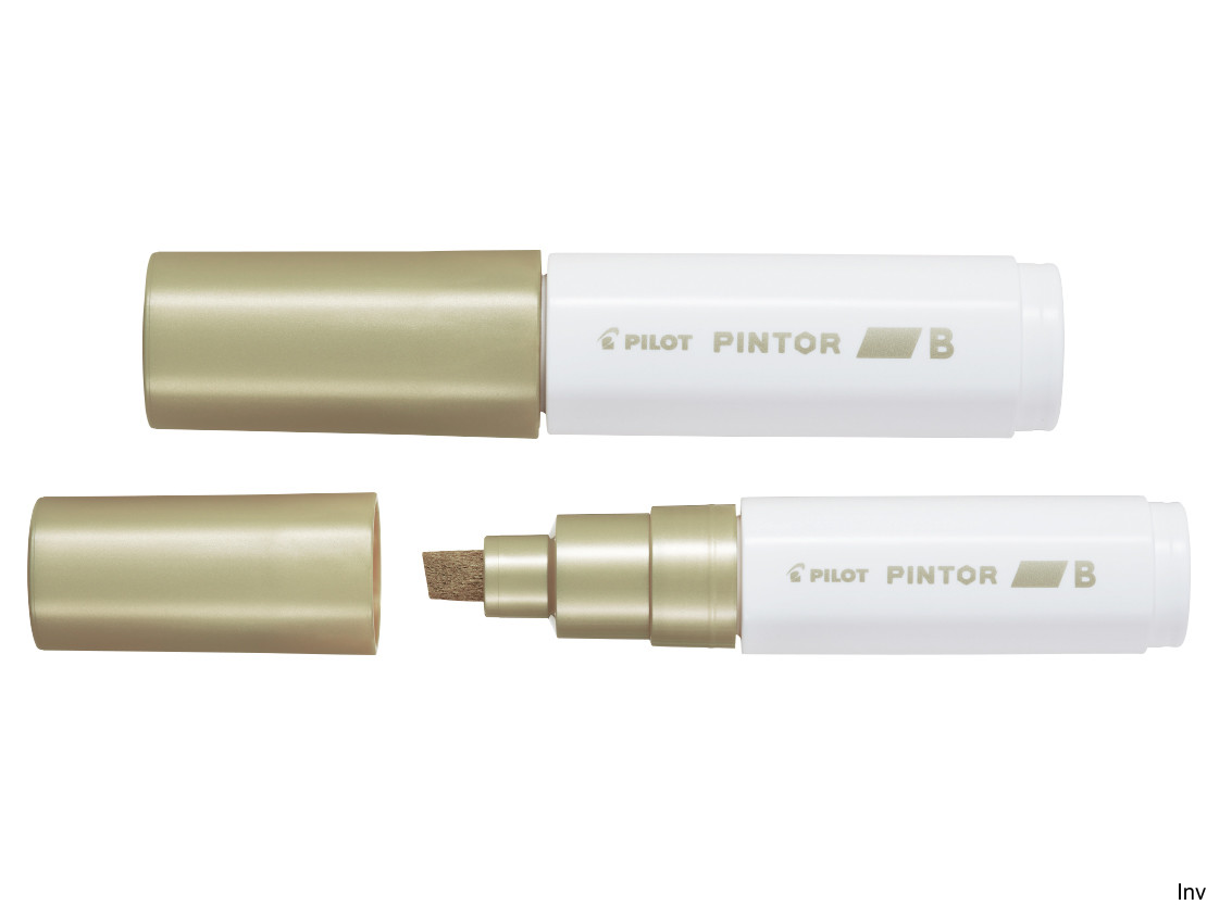 Pilot  Pintor Marker złoty 1.0 mm do dekoracji i personalizacji powierzchni