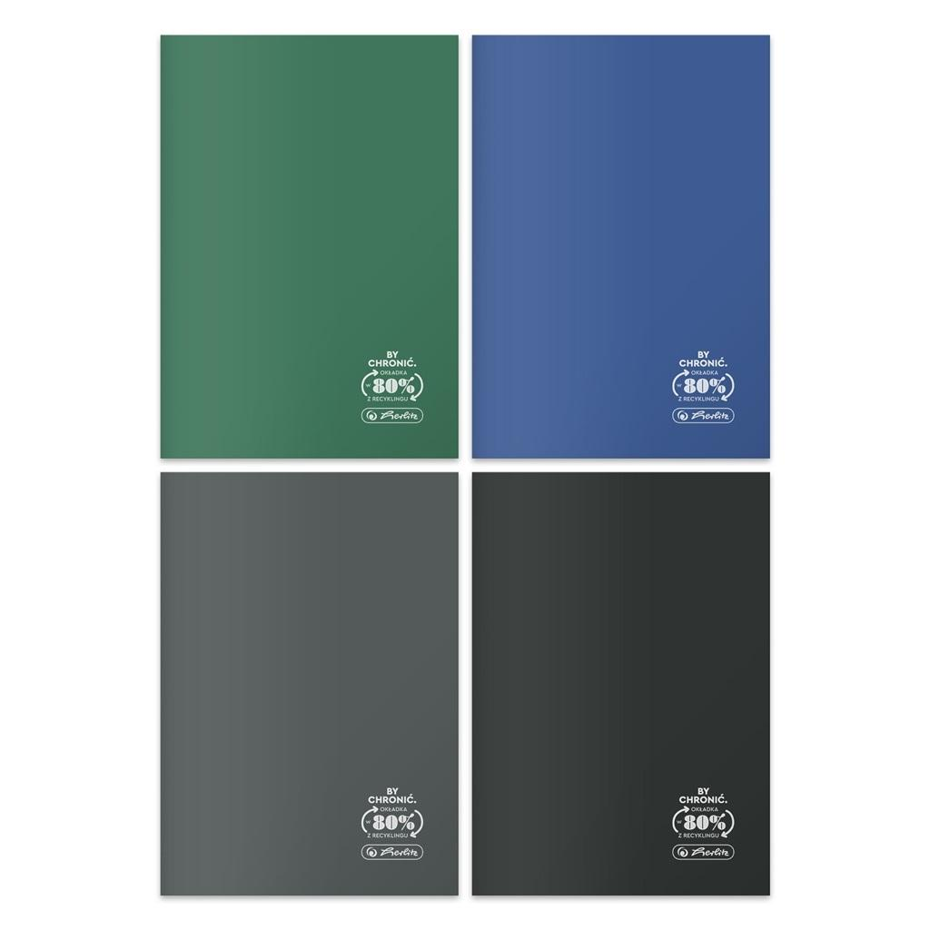 Zeszyt A5/60K linia Eco PP Ocean Colors (5szt) - HERLITZ