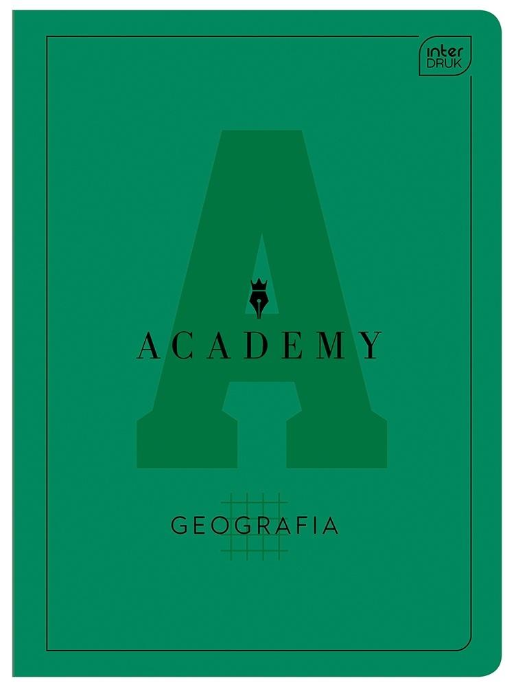 Zeszyt A5/60K Kratka Academy Geografia (10szt) - INTERDRUK