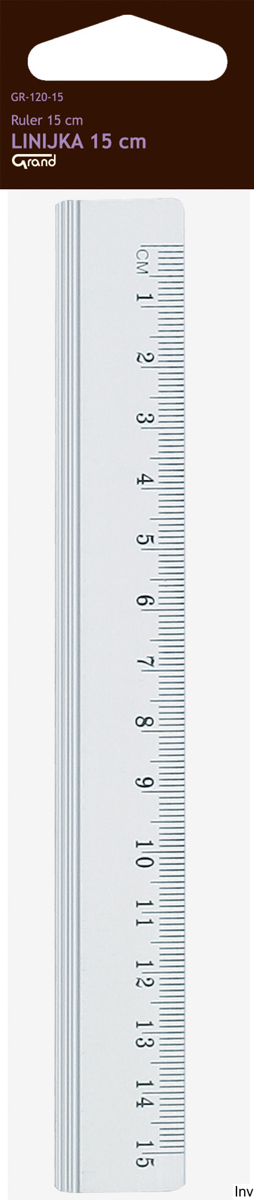 Linijka aluminiowa GR-120-15, 15 cm Grand