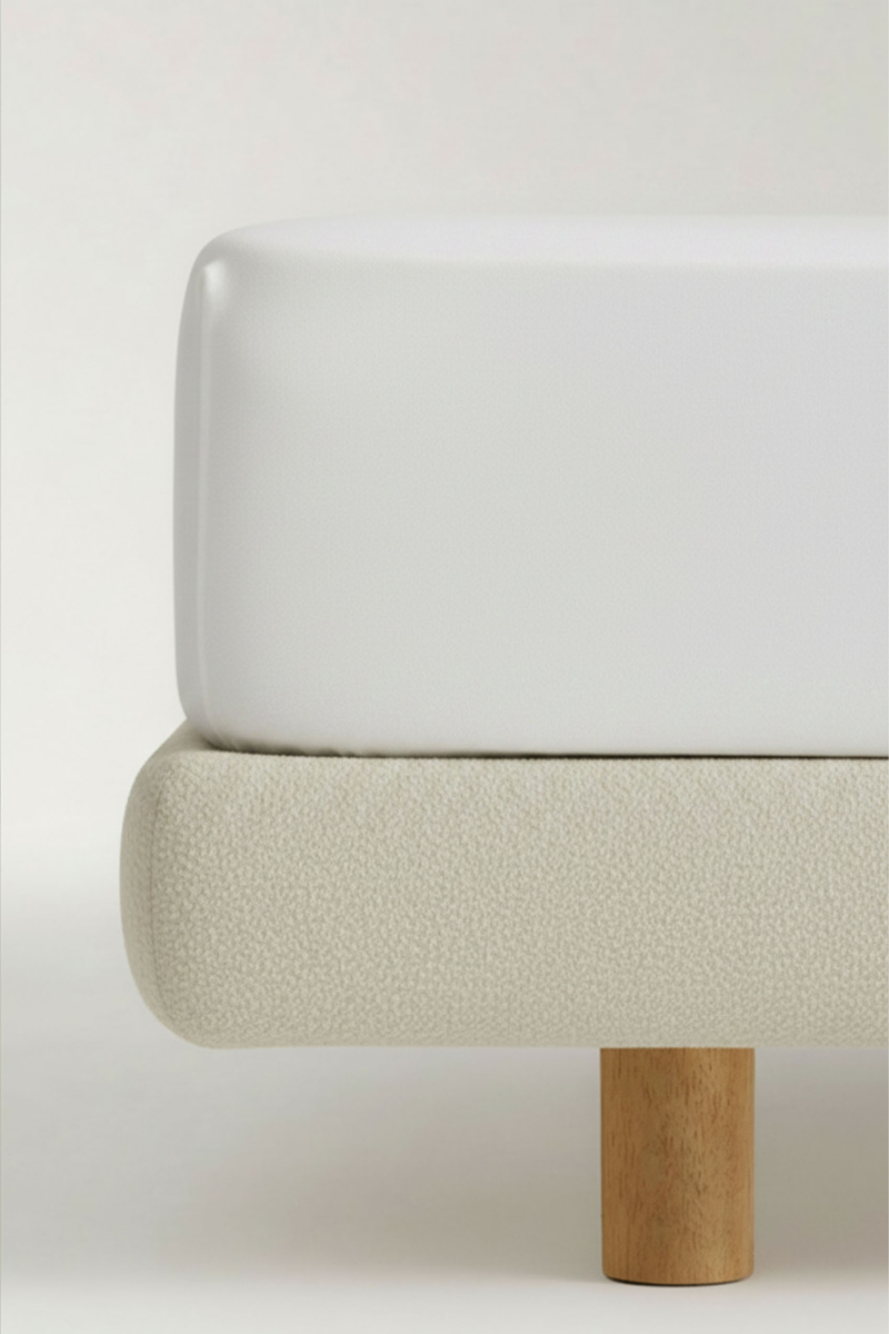 PRZEŚCIERADŁO JERSEY 100% BAWEŁNA 180GSM 200x200x30 BIAŁE