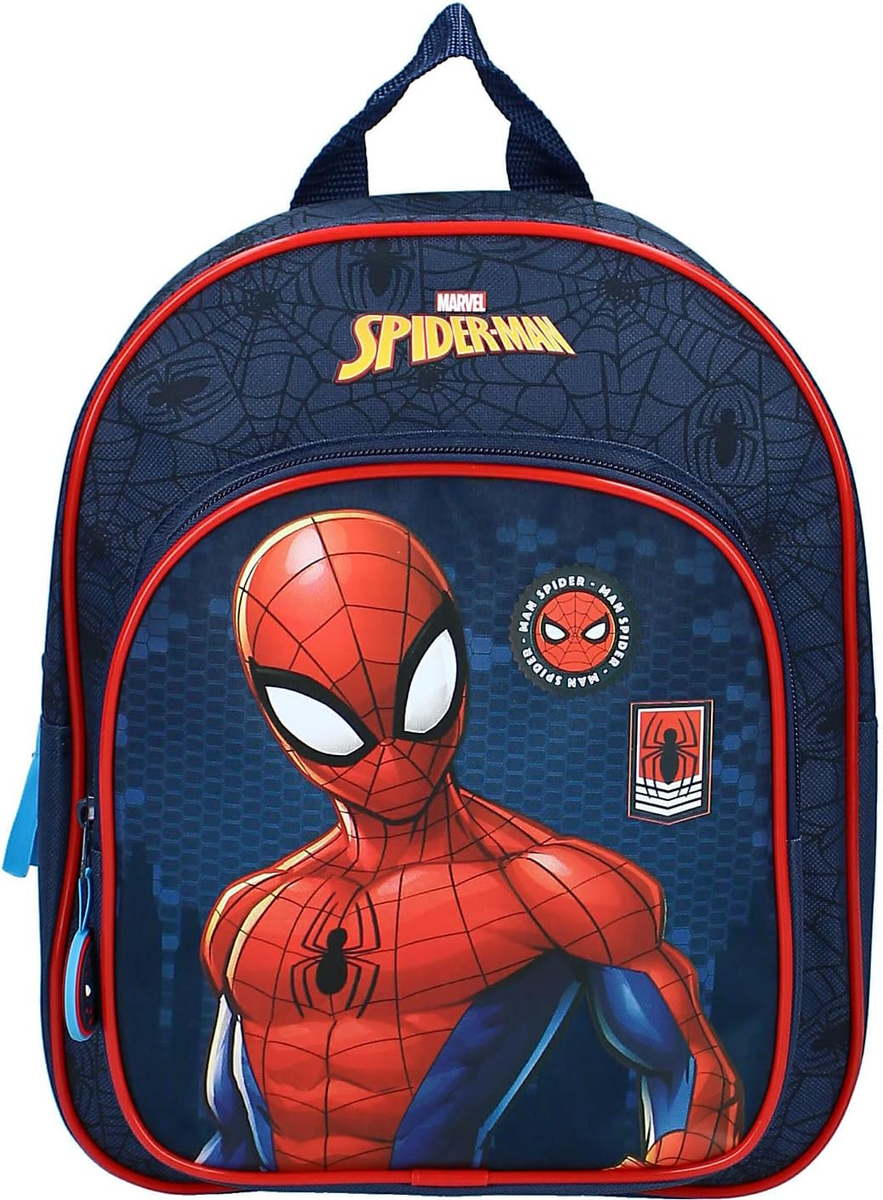 Plecak szkolny Spider-Man Marvel 7 l dla chłopca, poliester, niebieski