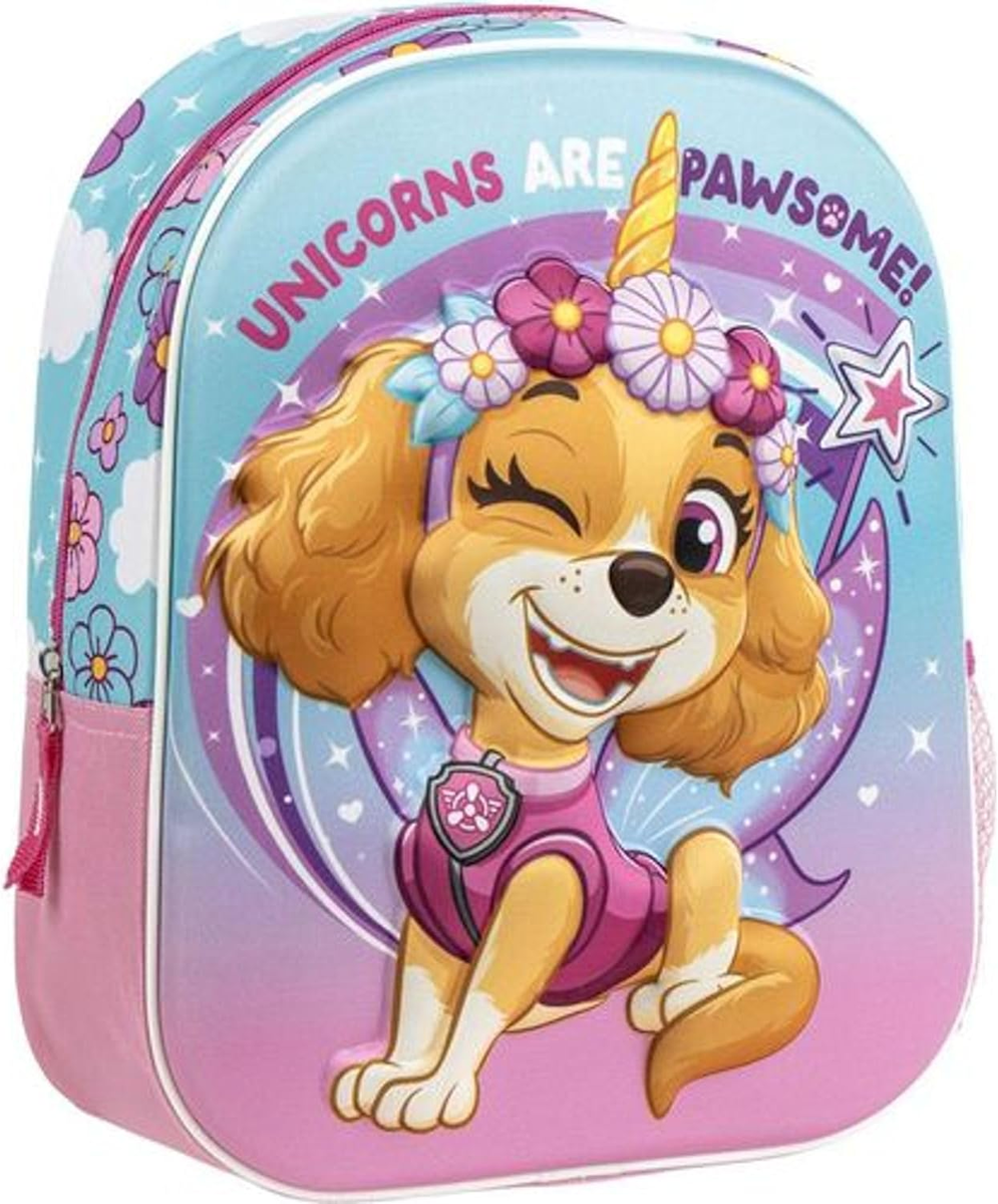 Plecak dziecięcy Psi Patrol 3D Chase i Marshall szkolny przedszkolny