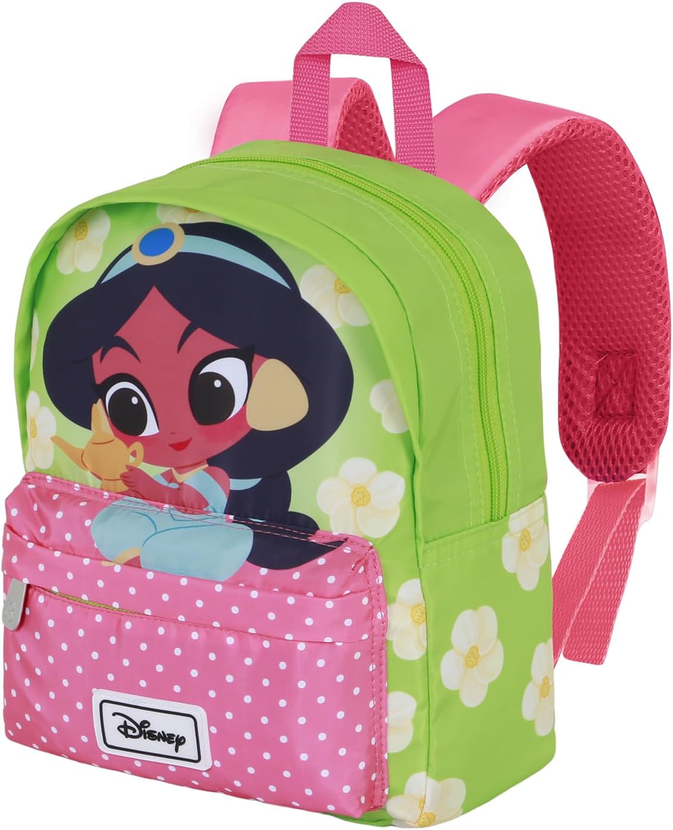 Plecak przedszkolny Disney Jasmin zielony 22x27 cm pojemność 5 l