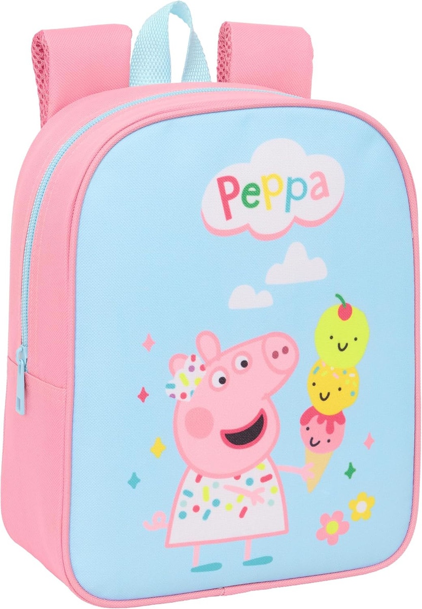 Plecak do przedszkola PEPPA PIG dla dzieci 22x10x27 cm wygodny szkolny