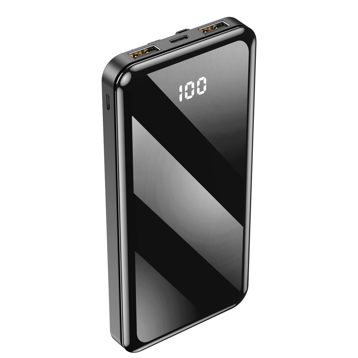Powerbank Forever TB-411 ALLin1 10000 mAh czarny z kablami