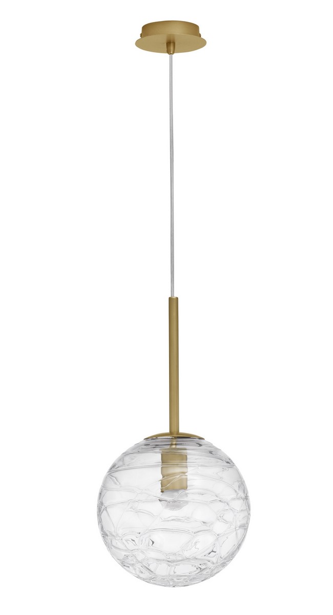 Luces Exclusivas CABRAL Wisząca Nowoczesna złoty i odcienie złota 1xG9 max 12W LE42905